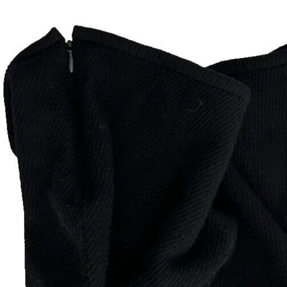 Gianni Versace Women's Black Wool Pull On Flare Pants Size 29 x 30 - Picture 3 of 11